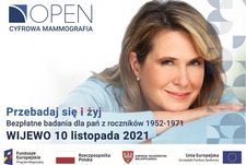 Bezpłatne badania mammograficzne w Wijewie - 10 listopada 2021 r.