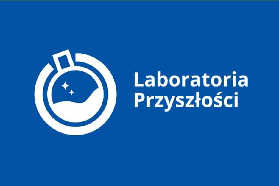 Zdję przedstawiające logo laboratoria przyszłości