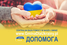 Uruchomiona została oficjalna strona Gmina dla Ukrainy, za pomocą której można zgłosić potrzebę pomocy  lub zadeklarować pomoc 