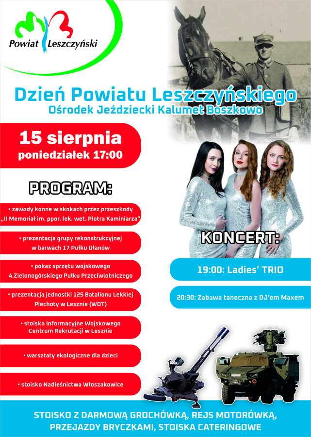 plakat dzień powiatu leszczyńskiego