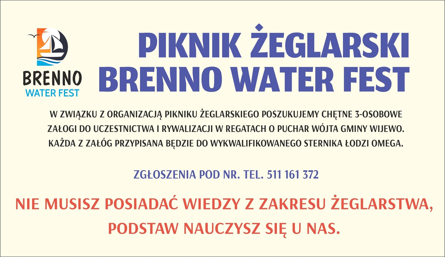 plakat promujący WATER FEST