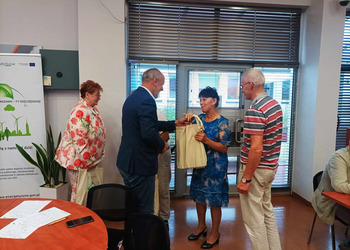 uczestnicy spotkania Sołtys – Ambasador Programu „Czyste Powietrze