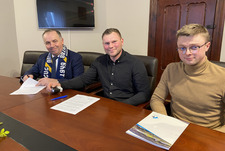 Podpisanie umowy z Klubem Sportowym Brenewia