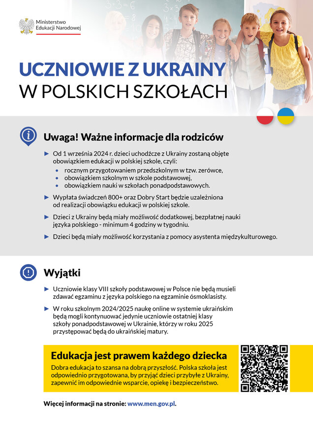 informacja o obowiązku szkolnym