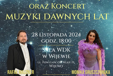 Gala Operetkowa . 28 listopada. Godzina 18:00 . WDK Wijewo