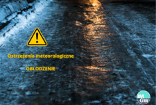 Ostrzeżenie meteorologiczne - oblodzenie