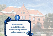 24.12.2024 Urząd będzie nieczynny