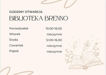 godziny otwarcia biblioteki