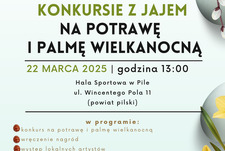 Konkurs z jajem na potrawę wielkanocną i palmę wielkanocną 