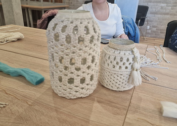 Zdjęcie przedstawia uczestników Klubu Seniora