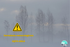 Ostrzeżenie meteorologiczne - gęsta mgła
