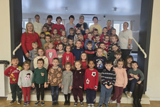 Mikołajkowe rozgrywki z przedszkolakami