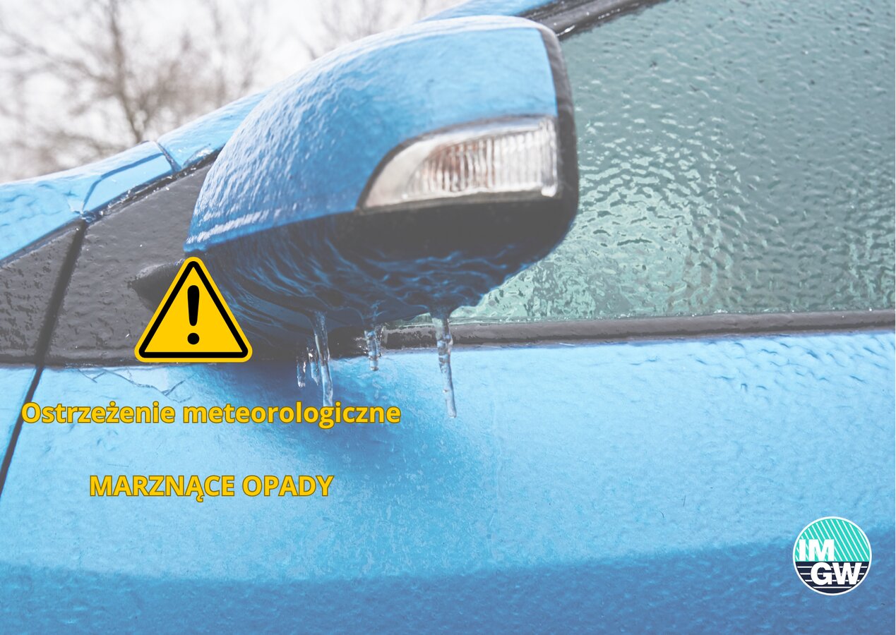 Ostrzeżenie meteorologiczne - opady marznące
