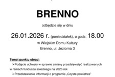 Zebranie wiejskie wsi Brenno