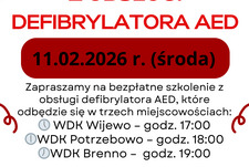Szkolenie z obsługi defibrylatora AED