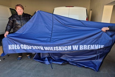 Zakup namiotu wraz z wyposażeniem w elementy niezbędne do prezentacji potraw dla KGW Brenno